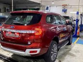 Bán xe Ford Everest Titanium sản xuất 2020, màu đỏ, xe nhập