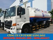 Xe bồn 18 khối chở xăng dầu, 3 chân, giá tốt