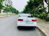 Audi A6 model 2018, màu trắng nội thất nâu, SX 2017