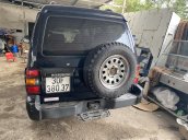 Mitsubishi Pajero xe năm 2003 màu xanh ghi