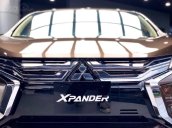 Bán Mitsubishi Xpander số tự động màu nâu, giao ngay chạy thuế, hỗ trợ 100% thuế trước bạ