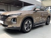 Xe Hyundai Santa Fe đời 2020, màu nâu giá cạnh tranh