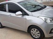 Bán Hyundai Grand i10 2015, màu bạc, nhập khẩu chính chủ, giá tốt