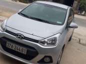 Bán Hyundai Grand i10 2015, màu bạc, nhập khẩu chính chủ, giá tốt