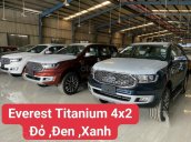 Ford Everest Titanium 2021 giá ưu đãi, tặng phụ kiện chính hãng, có xe giao ngay