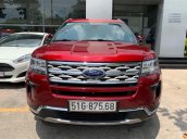 Cần bán lại xe Ford Explorer đời 2018, màu đỏ, chính chủ, giá chỉ 1 tỷ 880 triệu đồng