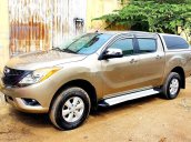 Cần bán gấp Mazda BT 50 năm 2014, màu vàng, xe nhập