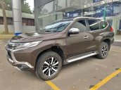 Bán ô tô Mitsubishi Pajero Sport năm 2018, màu nâu, máy dầu