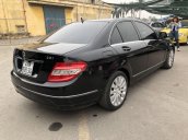 Cần bán lại xe Mercedes C200 năm 2008, màu đen