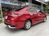 Bán xe Toyota Vios 1.5G màu đỏ, siêu lướt, xe gia đình mới đi 10.000km