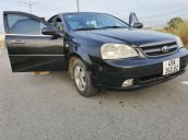 Cần bán lại xe Daewoo Lacetti sản xuất năm 2008, màu đen