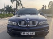 Bán xe BMW X5 sản xuất năm 2004, màu xanh lam, xe nhập 