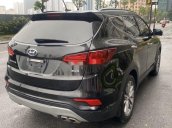 Bán ô tô Hyundai Santa Fe 2016, màu đen, chính chủ