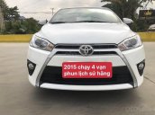 Cần bán lại xe Toyota Yaris đời 2015, màu trắng, nhập khẩu