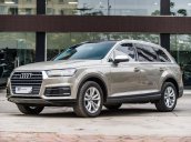 Bán Audi Q7 TFSI Quattro 3.0l, sản xuất 2016, đăng ký 2017, màu nâu vàng