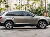 Bán Audi Q7 TFSI Quattro 3.0l, sản xuất 2016, đăng ký 2017, màu nâu vàng