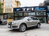 Bán Audi Q7 TFSI Quattro 3.0l, sản xuất 2016, đăng ký 2017, màu nâu vàng