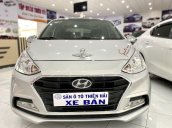 Bán Hyundai Grand i10 đời 2017, màu bạc còn mới, giá tốt