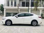 Bán nhanh Mazda 3 1.5 đời 2017 màu trắng, xe 1 chủ từ đầu biển thành phố, chạy zin 50000 km, xe đẹp không 1 lỗi nhỏ
