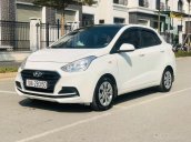 Bán nhanh với giá thấp chiếc Hyundai Grand i10 MT đời 2017, xe màu trắng