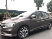 Cần bán lại xe Honda City 1.5AT sản xuất năm 2018, màu nâu 