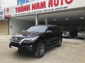 Cần bán gấp Toyota Fortuner 2.4MT đời 2017, màu đen, nhập khẩu