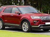 Bán ô tô Ford Explorer sản xuất năm 2019, màu đỏ, nhập khẩu còn mới