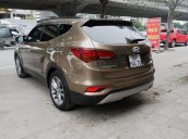 Bán Hyundai Santa Fe năm 2017, màu nâu mới chạy 48000 km giá cạnh tranh