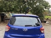 Cần bán lại xe Hyundai Grand i10 đời 2014, màu xanh lam