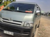 Bán xe Toyota Hiace tải Van 6 chỗ 850kg máy dầu đời 2006, chạy được giờ cấm trong TP