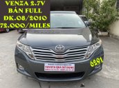 Cần bán xe Toyota Venza đời 2010, màu xám, nhập khẩu