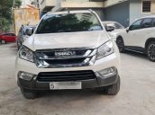 Bán Isuzu Mu-X máy dầu 3.0 số tự động, sản xuất 2016 nhập khẩu, màu trắng, biển thành phố