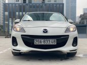 Bán ô tô Mazda 3 1.5AT năm 2013, màu trắng giá cạnh tranh