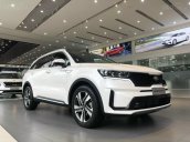 Kia Sorento 2021 - Bản cao cấp, máy dầu, màu trắng - Khuyến mại hấp dẫn - Hỗ trợ trả góp - Xe có sẵn đủ màu giao ngay