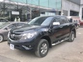 Cần bán lại xe Mazda BT 50 2018, màu đen, xe nhập 