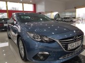 Cần bán xe Mazda 3 1.5 sản xuất năm 2016, màu xanh lam, số tự động bản cao cấp