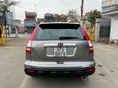 Cần bán Honda CR V 2.4 AT năm 2009, màu bạc, giá nhỉnh 400 triệu