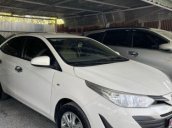 Xe Toyota Vios 1.5E MT năm sản xuất 2019, màu trắng, giá 435tr