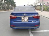 Cần bán gấp Hyundai Grand i10 1.2 đời 2017, màu xanh, xe gia đình