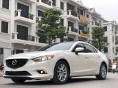 Cần bán gấp Mazda 6 2.0 đời 2015, màu trắng chính chủ