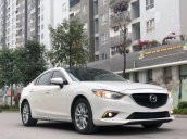 Cần bán gấp Mazda 6 2.0 đời 2015, màu trắng chính chủ