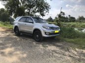 Toyota Fortuner 2016 ĐK 2017, số sàn, máy dầu, màu bạc