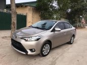 Bán Toyota Vios E sản xuất năm 2017, màu vàng cát., số sàn, giá 388 triệu