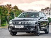 Tiguan Luxury S 2021 màu đen - nội thất đen cam - SUV 7 chỗ nhập khẩu dành cho gia đình Việt