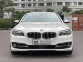 Bán xe BMW 520i sản xuất cuối 2016, màu trắng, đẹp từ xe đến biển