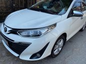 Mới về Toyota Vios sản xuất 2019 1.5G trắng ngọc trinh. Biển thành phố số đẹp