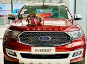 Ford Everest Titanium đỏ 1 cầu - Vin 2021 - khuyến mãi khủng