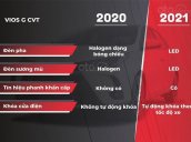 [Toyota Mỹ Đình] Bán xe Vios 2021 facelift đủ màu, đủ bản giao ngay, KM tốt nhất thị trường