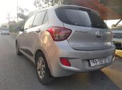 Bán Hyundai Grand i10 sản xuất năm 2015, màu bạc, xe nhập khẩu, bản đủ