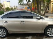 Bán Toyota Vios E sản xuất năm 2017, màu vàng đẹp như mới